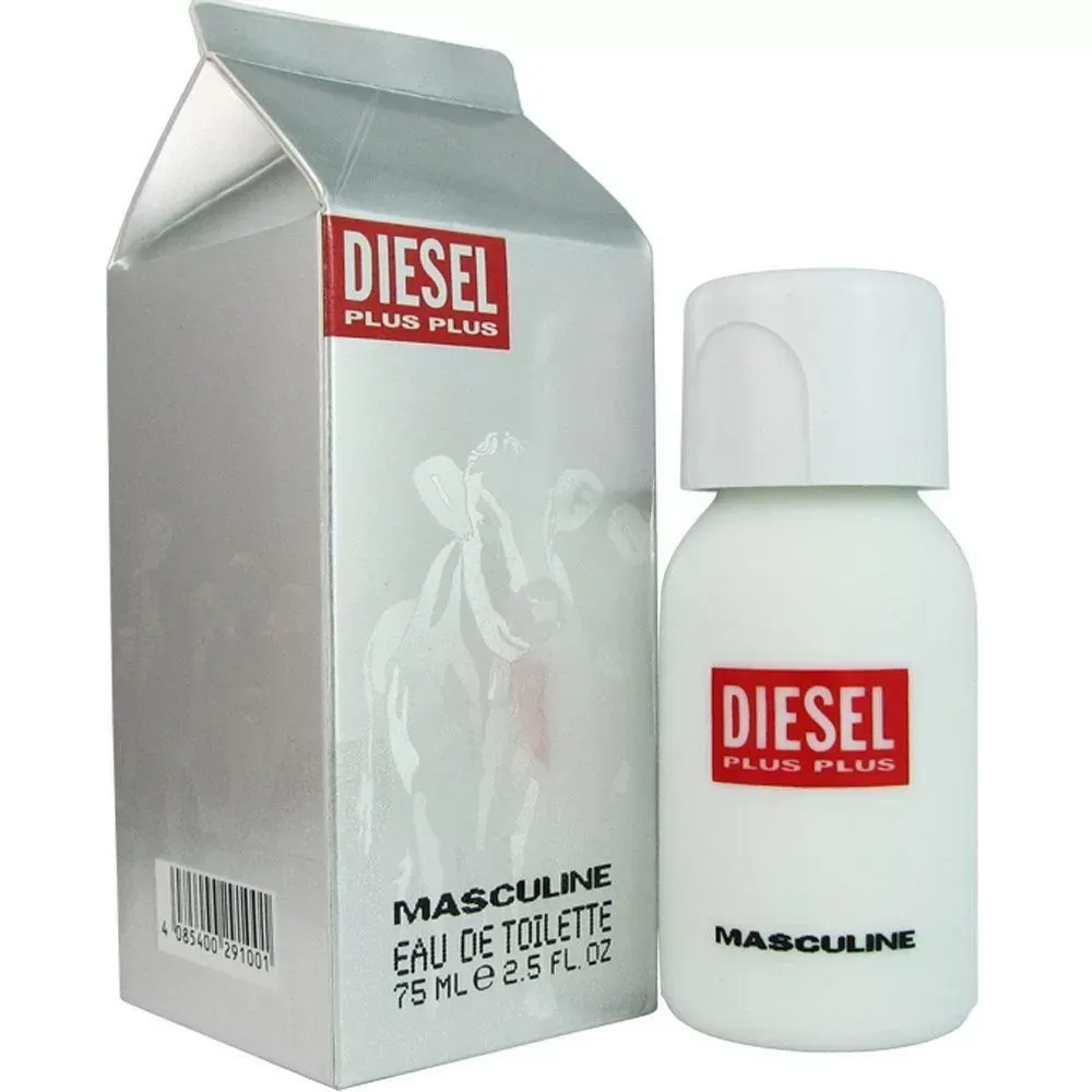 CAJA DE LECHE PLUS PLUS MASCULINE de Diesel - perfume original 75ml