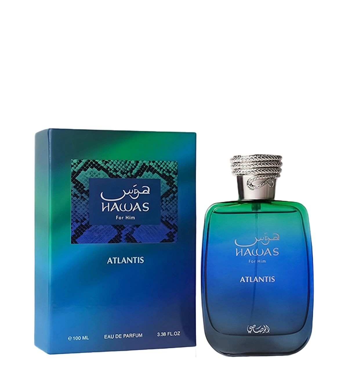 HAWAS ATLANTIS de Rasasi - perfume original 100ml
