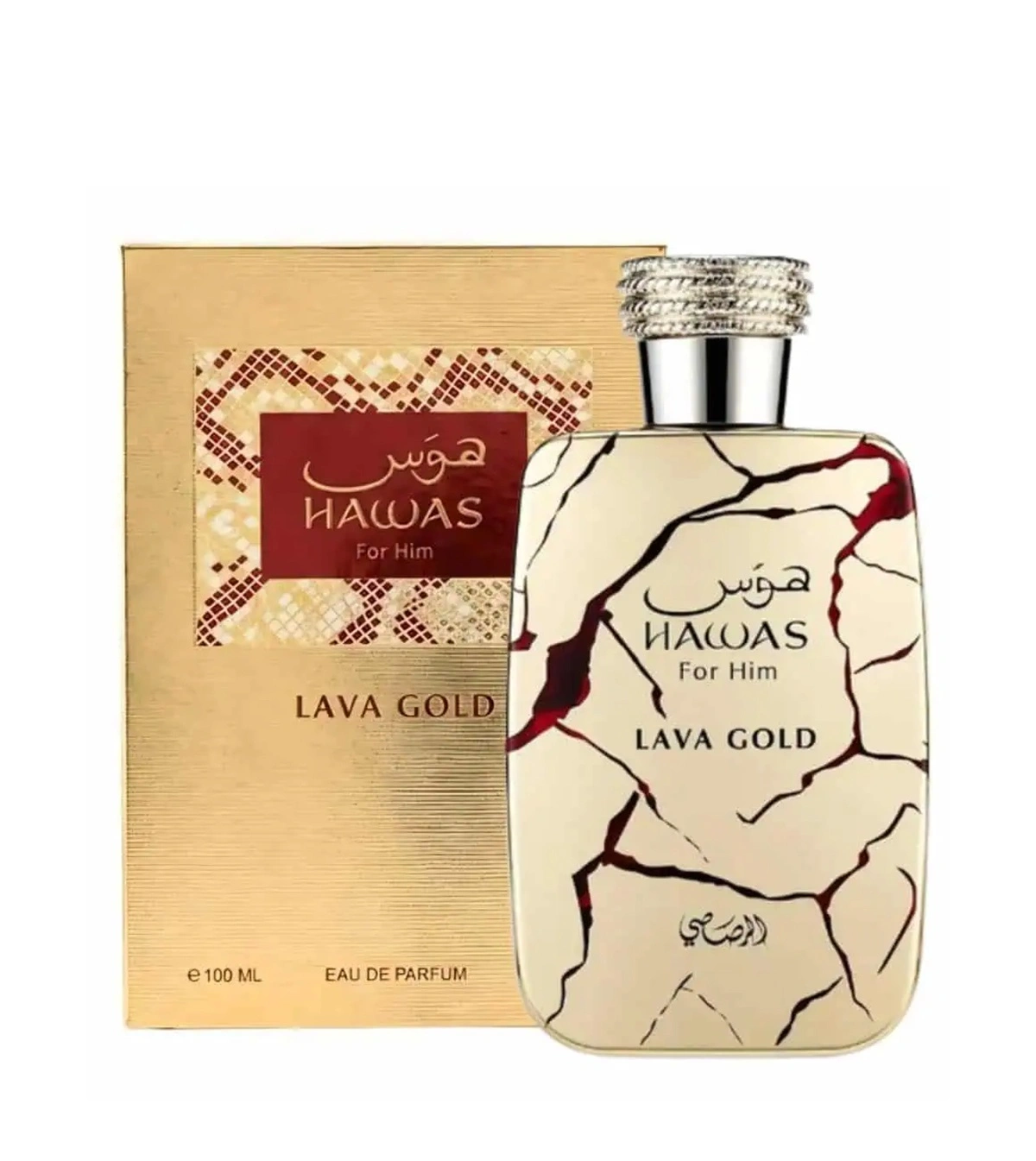 HAWAS LAVA GOLD de Rasasi - perfume original 100ml